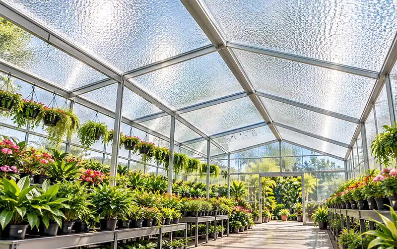 Embossed Polycarbonate Sheets supplied by Sri Ramana Enterprises